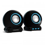 Boxe Canyon CNR-SP20BBL, USB, Negru/Albastru  CNR-SP20BBL